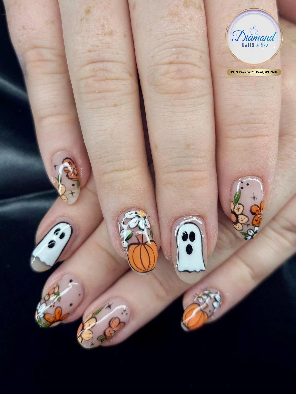 Halloween Nail Art Oct 20 2026